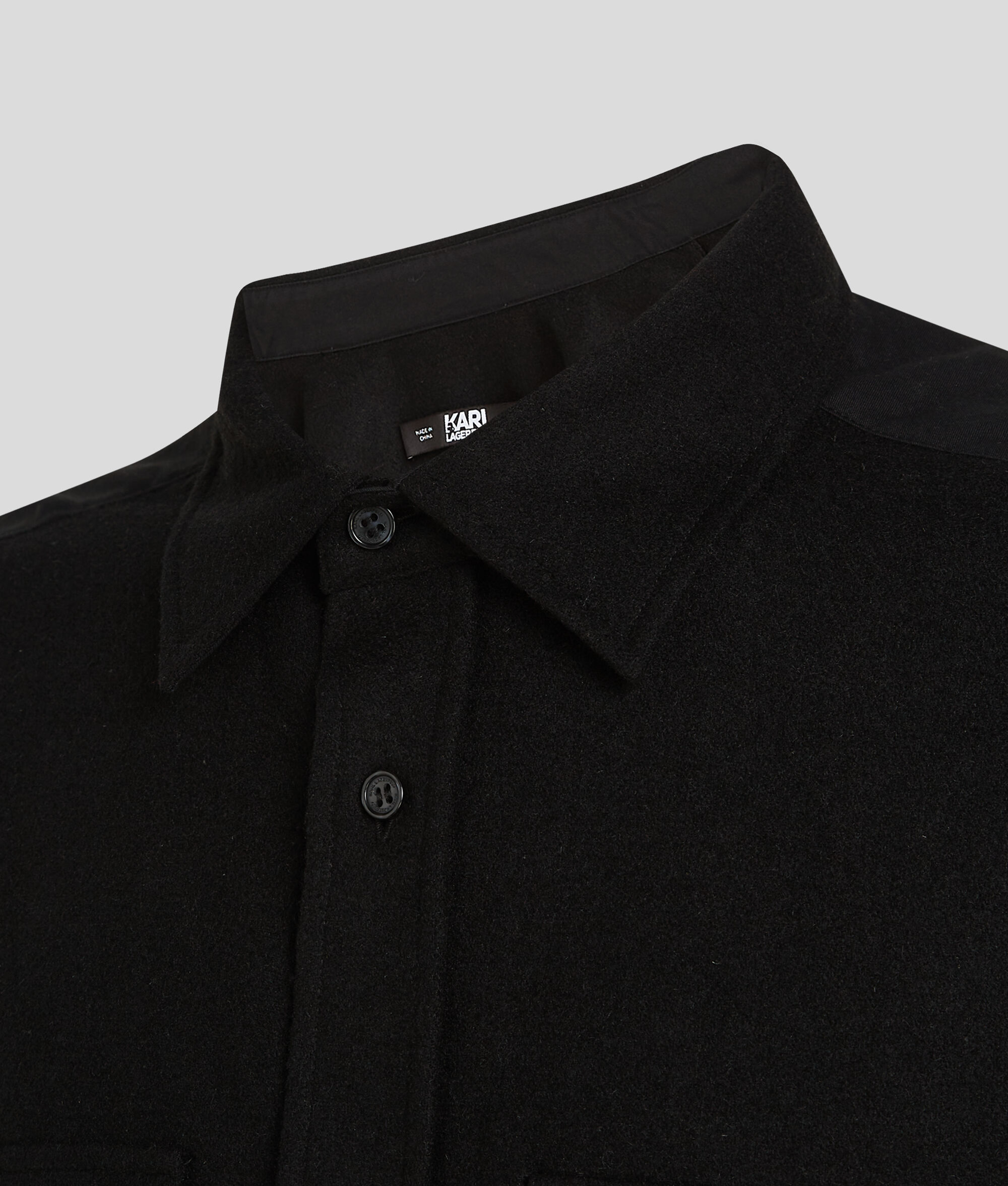 (image for) Tasty Wool-blend Overshirt